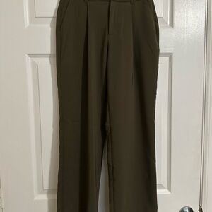 Olive Green Work Pants